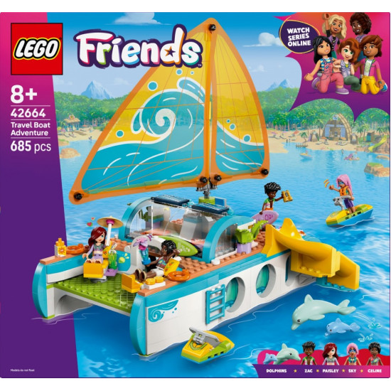 Klocki Friends 42664 Przygoda na łodzi 