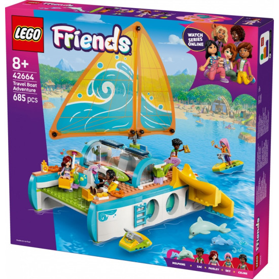 Klocki Friends 42664 Przygoda na łodzi 