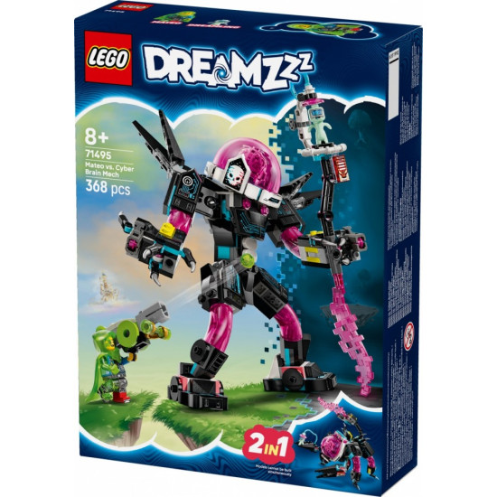 Klocki DREAMZzz 71495 Mateo kontra mech Cybermózgowca 