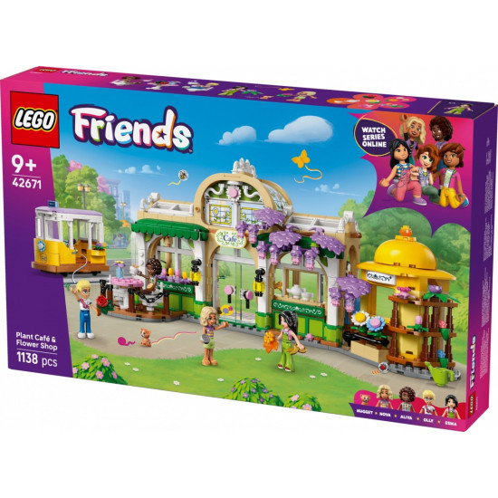 Klocki Friends 42671 Zielona kawiarnia i kwiaciarnia 