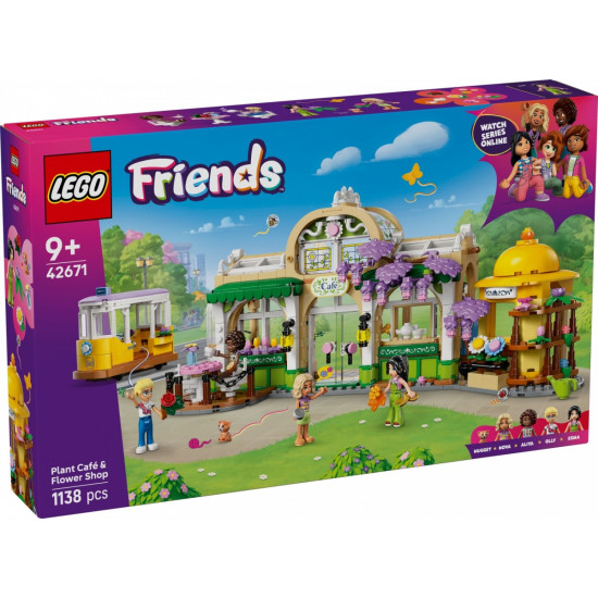 Klocki Friends 42671 Zielona kawiarnia i kwiaciarnia 