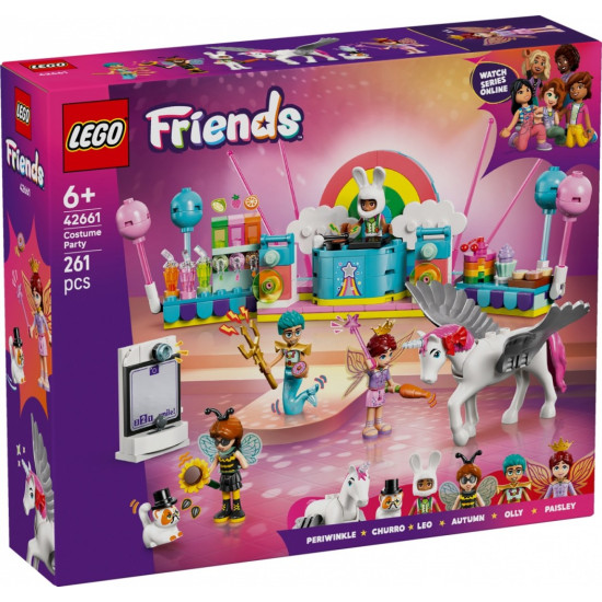 Klocki Friends 42661 Bal przebierańców z jednorożcem i wróżką 
