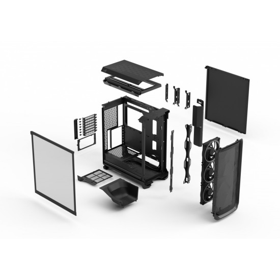 Obudowa Meshify 3 Black RGB TG Light Tint 