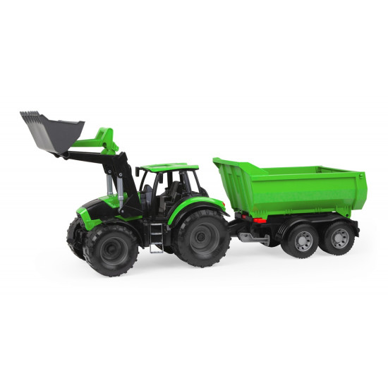 Traktor Worxx Deut z-Fahr z przyczepą 74 cm