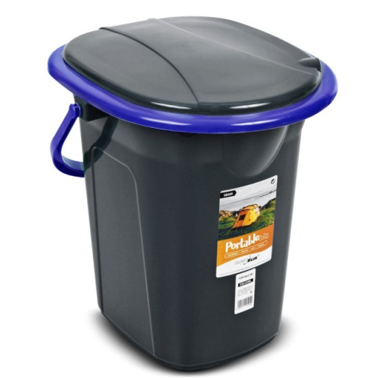 Toaleta turystyczna GB320BB czarno-granatowa