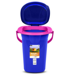 Toaleta turystyczna GB320BR granatowo-różowa