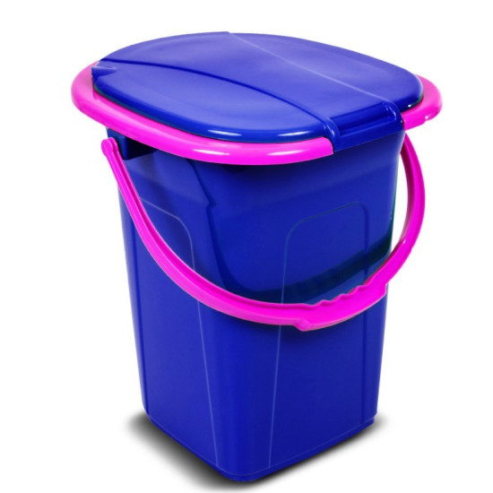 Toaleta turystyczna GB320BR granatowo-różowa