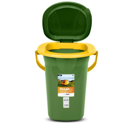 Toaleta turystyczna  GB320GO ciemnozielono-pomarańczowa