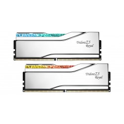 Pamięć PC - DDR5 64GB (2x32GB) Trident Z5 Royal RGB 6000MHz CL28 Silver