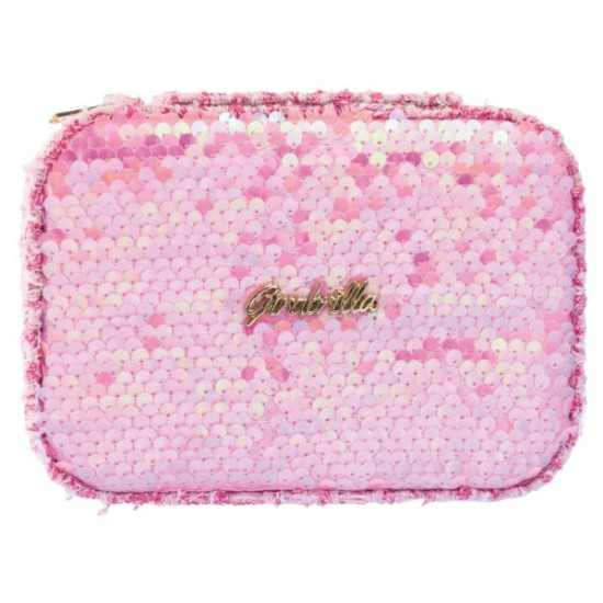 Szkatułka na biżuterię ciemny róż