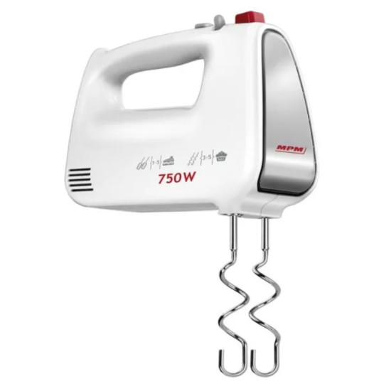 Mikser ręczny biały 750W MMR-19/B