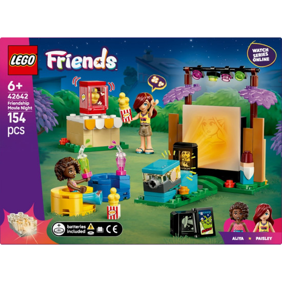 Klocki Friends 42642 Maraton filmowy przyjaciółek 