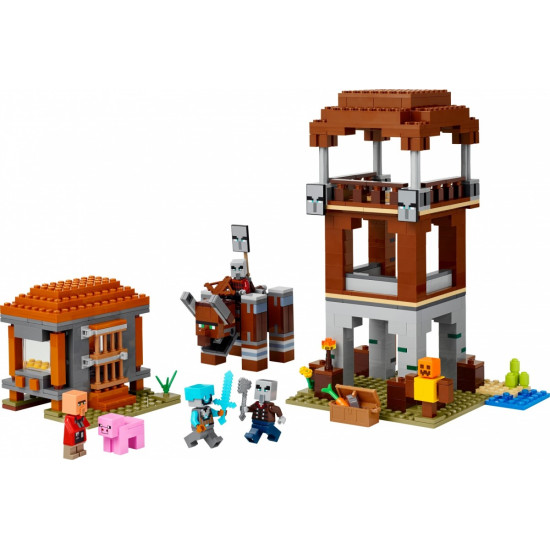 Klocki Minecraft 21278 Kryjówka rozbójników i dewastatorów 