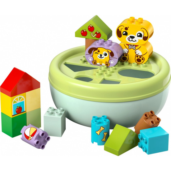 Klocki DUPLO 10441 Sorter kształtów: dom szczeniaczków 