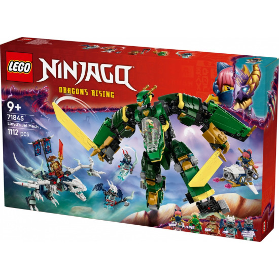 Klocki Ninjago 71845 Odrzutowy mech Lloyda 