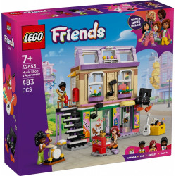 Klocki Friends 42653 Sklep muzyczny i mieszkanie 