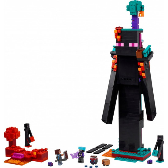 Klocki Minecraft 21279 Wieża Endermana 