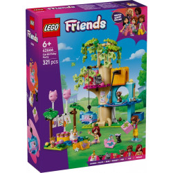 Klocki Friends 42666 Kocie przyjęcie urodzinowe i domek na drzewie 