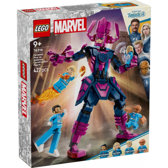 Klocki Super Heroes 76316 Figurka Fantastycznej Czwórki kontra Galactus 