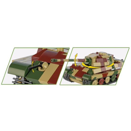 Klocki Pz.Kpfw. VI B Tiger II Konigstiger 