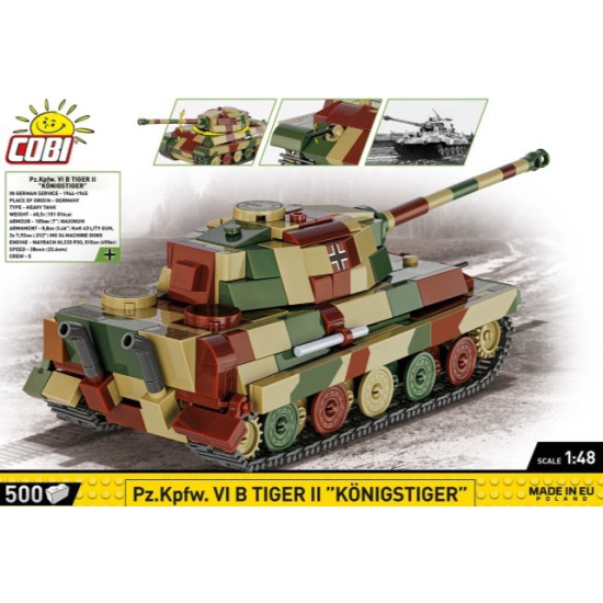 Klocki Pz.Kpfw. VI B Tiger II Konigstiger 