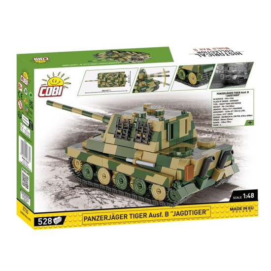 Klocki Panzerjager Tiger Ausf.B Jagdtiger 