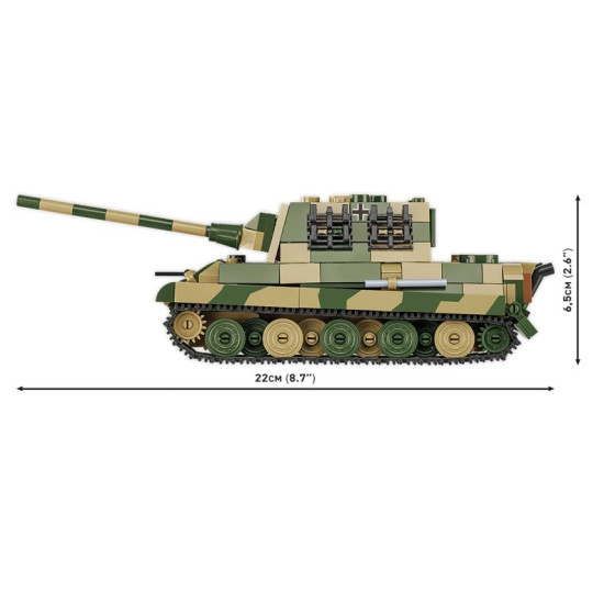Klocki Panzerjager Tiger Ausf.B Jagdtiger 