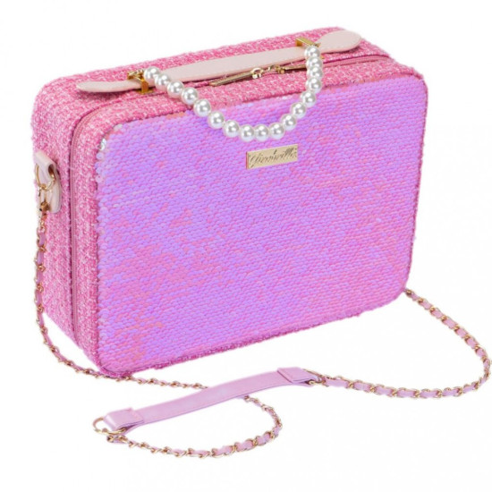 Walizka Make-up ciemny róż