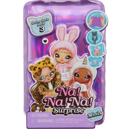 Lalka Na! Na! Na! Surprise Minis S3 Display 12 sztuk