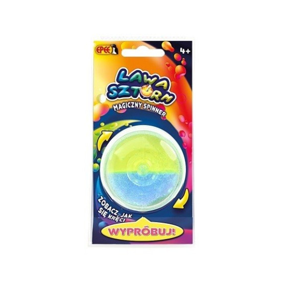 Magiczny spinner Lawa sztorm 12 sztuk DISPLAY