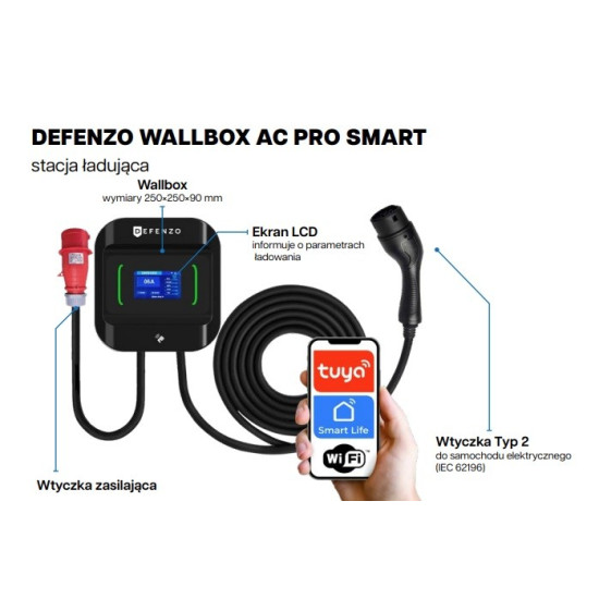 Stacja ładowania Wallbox PRO AC22 SMART 