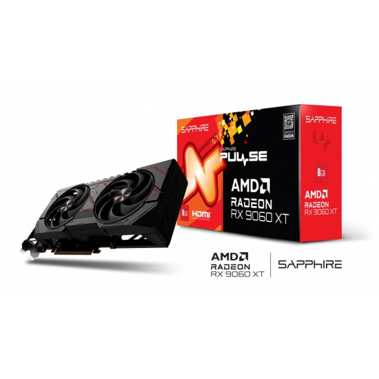 Karta graficzna Radeon RX 9060 XT PULSE 8GB GDDR6 128bit DP/2HDMI