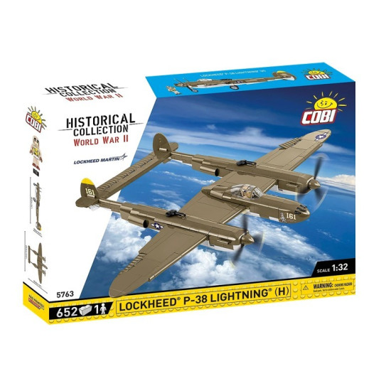 Klocki Lockheed P-38H Lightning 