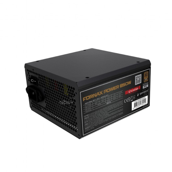 Zasilacz komputerowy Fornax Power 850W 80+Bronze aktywny PFC 120mm wentylator