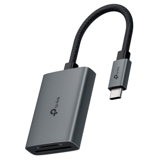 Adapter USB Type-C to SD & microSD 3.0                   SPEC: 1 × USB-C Connector,1 × SD + 1 × microSD(TF) up to 200MBps Port         FEATURE