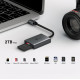 Adapter USB Type-C to SD & microSD 3.0                   SPEC: 1 × USB-C Connector,1 × SD + 1 × microSD(TF) up to 200MBps Port         FEATURE