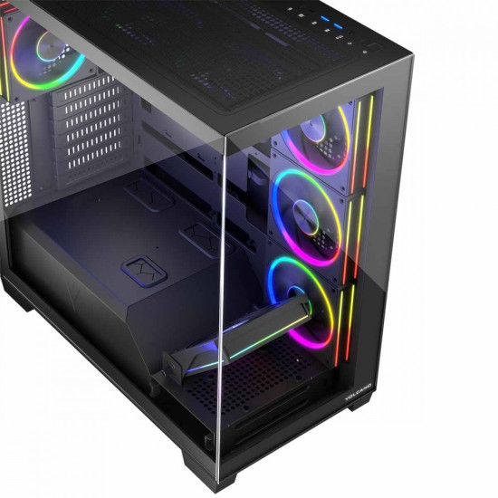 Obudowa PC STELLAR 8F ARGB 10 Czarna 