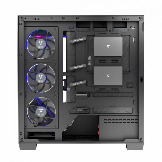 Obudowa PC STELLAR 8F ARGB 10 Czarna 