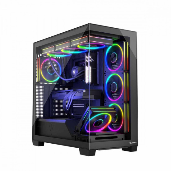 Obudowa PC STELLAR 8F ARGB 10 Czarna 