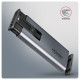 EEM2-SD2 Obudowa zewnętrzna aluminiowa bezśrubowa USB-A/C 3.2 Gen2 M.2 NVMe/SATA display LCD