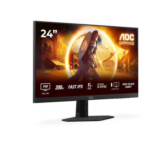 Monitor 24G4HRE 23.8 cala Fast IPS 200Hz HDMIx2 DP Głośniki 