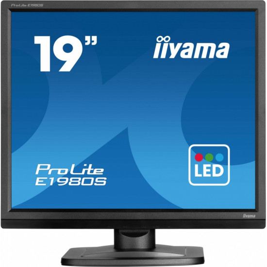 Monitor 19 cali E1980S-B1 HDMI DP 250cd 3ms 