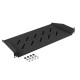 Półka do szaf 19cali 1U 27cm/120kg czarna AK-1014-B 