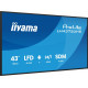 Monitor 43 cale LH4375UHS-B2AG,24/7,IPS,ANDROID.11,4K, WiFi,          iiSignage2, FailOver, EShare, 24/7, full daisy chain 