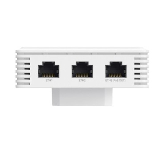 Punkt dostępowy naścienny Omada BE3600 Dual-Band Wi-Fi7 Access Point   PORT:  Uplink: 1× 2.5G RJ45 Port; Downlink: 1× 2.5G RJ45 Port +2× 1G RJ45 Port