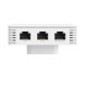 Punkt dostępowy naścienny Omada BE3600 Dual-Band Wi-Fi7 Access Point   PORT:  Uplink: 1× 2.5G RJ45 Port; Downlink: 1× 2.5G RJ45 Port +2× 1G RJ45 Port