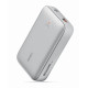 PB-Y57 White Mini PowerBank | 20000mAh | 22.5W | 2xUSB | PD 3.0 QC 3.0 LED