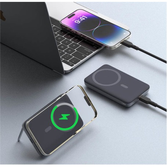 PB-MS01 MagSafe PowerBank | 6700mAh | 20W | LED | USB-C