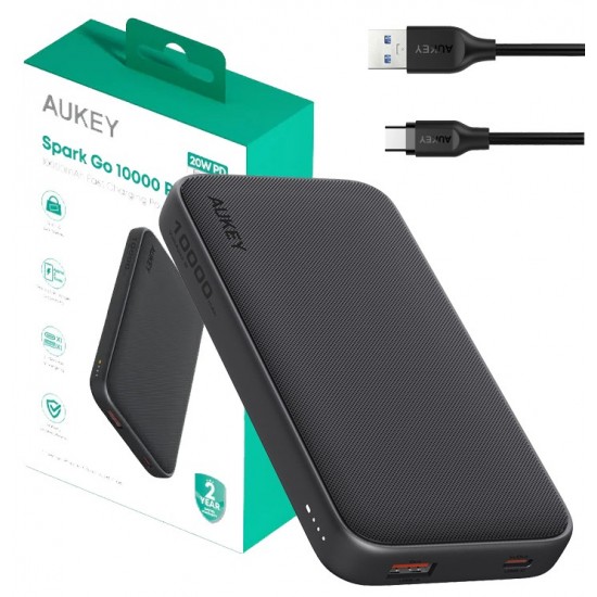 PB-Y46P PowerBank | 10000mAh | 20W | 2xUSB | kabel USB-C