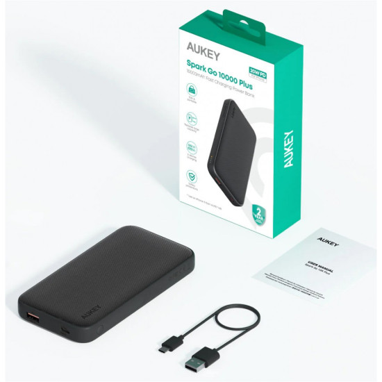 PB-Y46P PowerBank | 10000mAh | 20W | 2xUSB | kabel USB-C